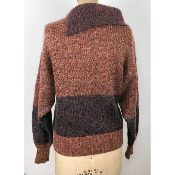 Vintage 1980s Italian Leather La Squadra Sweater - Picture 2 of 6